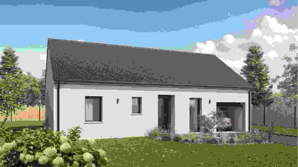 Maison neuve à Saint-Germain-des-Prés avec 3 chambres sur terrain de 2125m2 - image 1