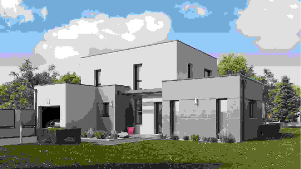 Maison neuve à Allonnes avec 4 chambres sur terrain de 350m2 - image 1