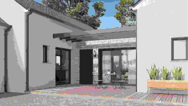 Maison neuve à Villiers-sous-Grez avec 3 chambres sur terrain de 391m2 - image 2