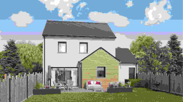 Maison neuve à Villiers-sous-Grez avec 3 chambres sur terrain de 391m2 - image 1