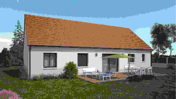 Maison neuve à Mont-près-Chambord avec 3 chambres sur terrain de 1100m2 - image 2