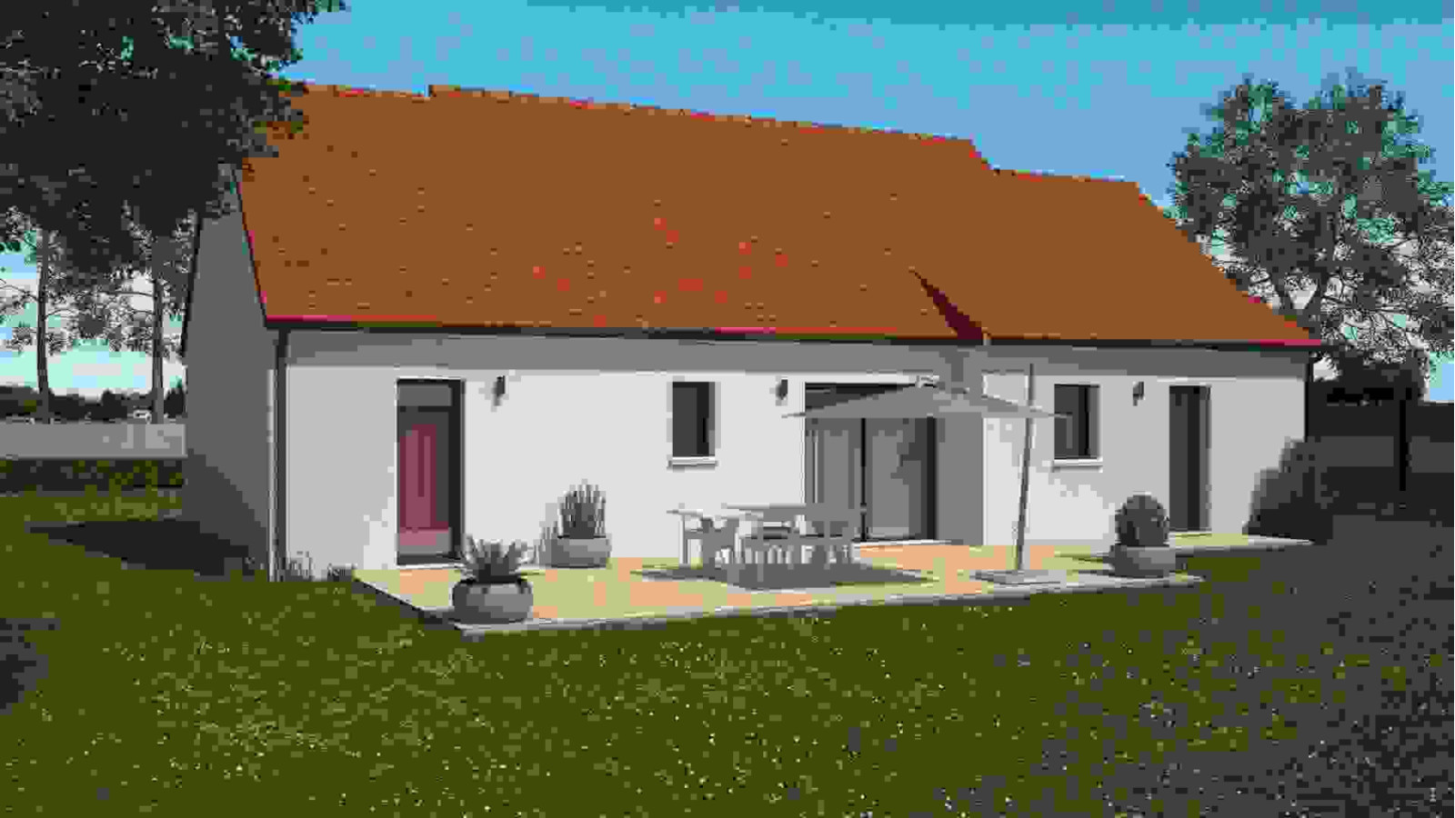 Maison neuve à Meung-sur-Loire avec 3 chambres sur terrain de 570m2 / image 3