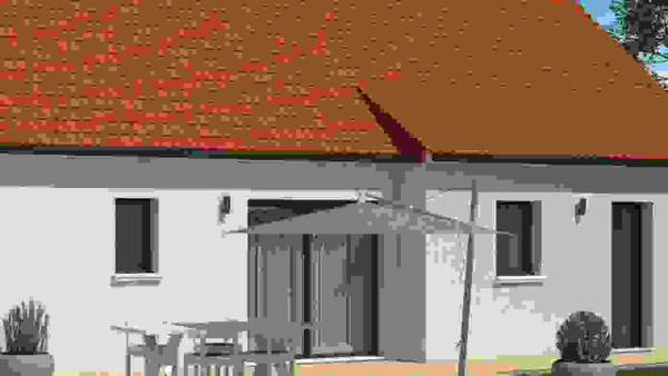Maison neuve à Meung-sur-Loire avec 3 chambres sur terrain de 570m2 - image 3