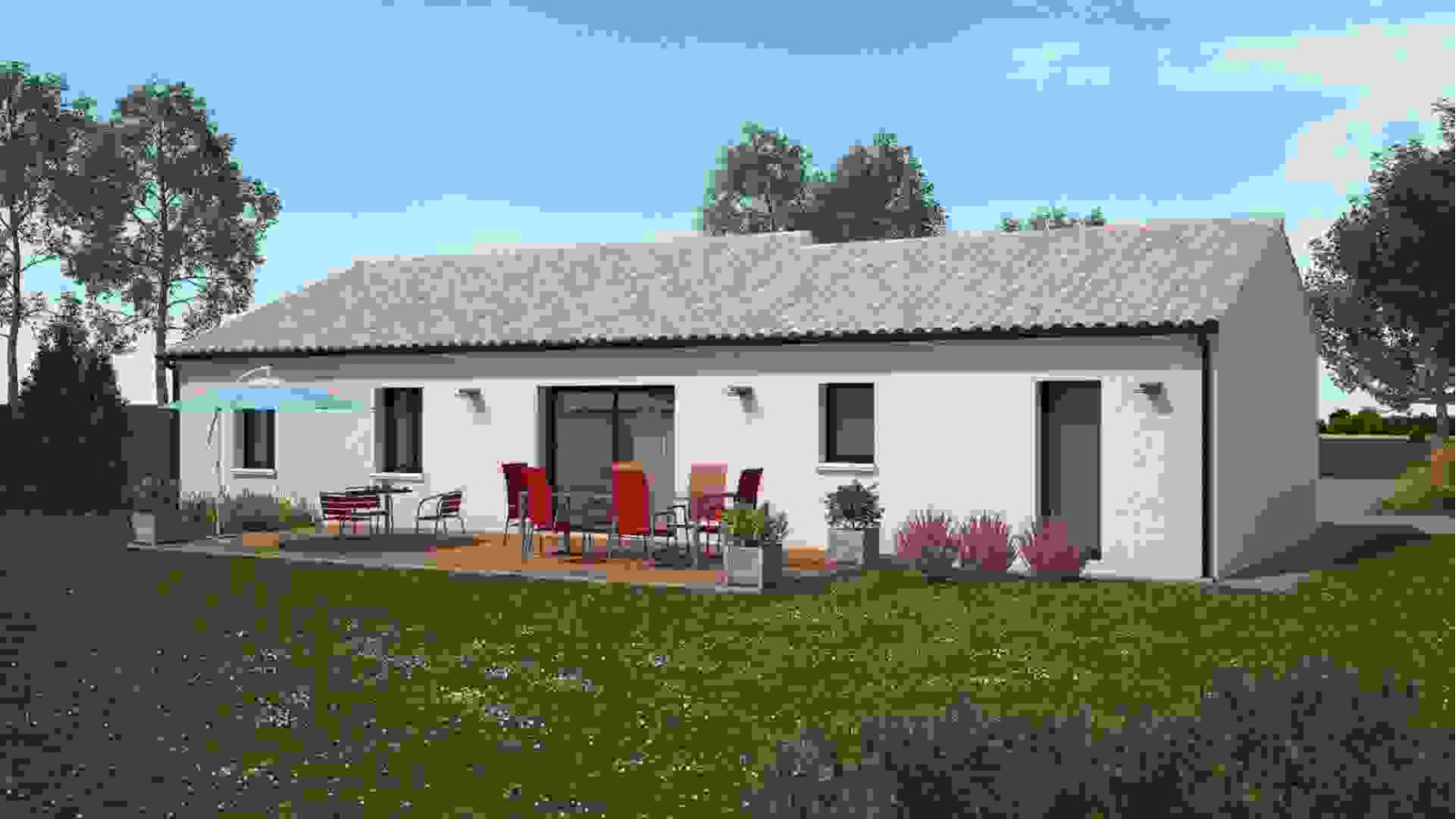 Maison neuve à Dangé-Saint-Romain avec 4 chambres sur terrain de 1350m2 / image 3