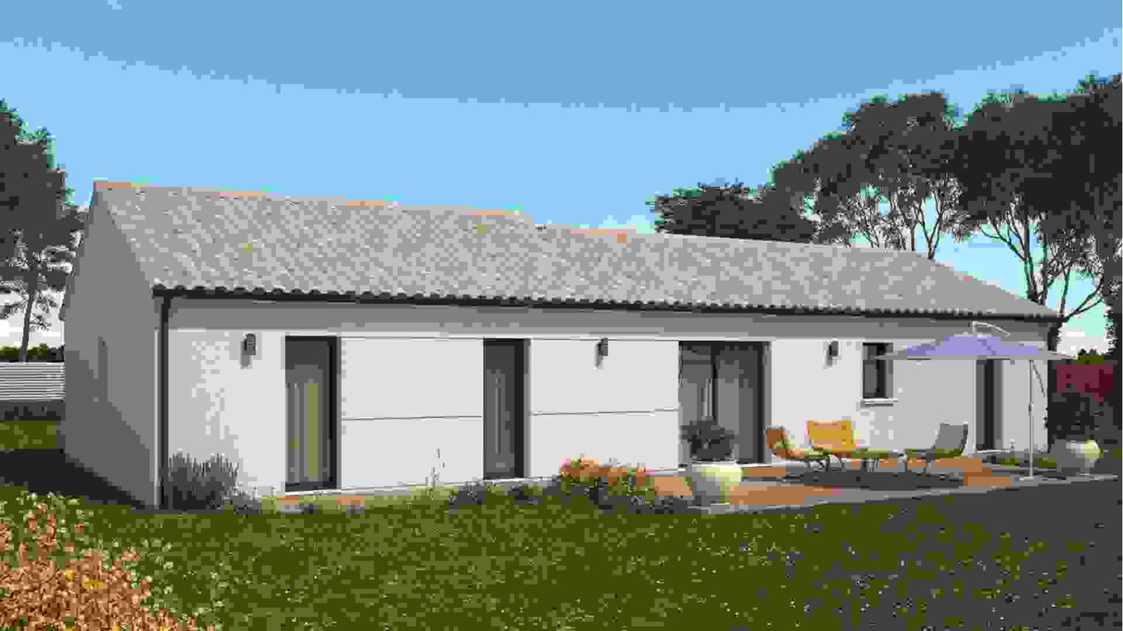 Maison neuve à Savigny-Lévescault avec 4 chambres sur terrain de 387m2 / image 3