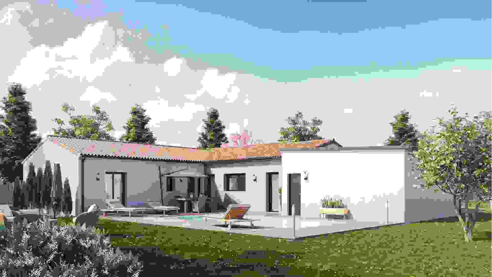Maison neuve à Bressuire avec 4 chambres sur terrain de 519m2 / image 3