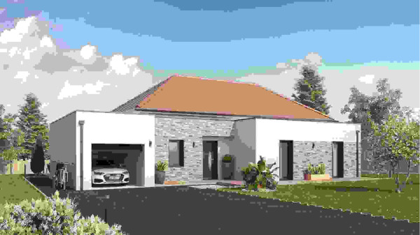 Maison neuve à Fay-aux-Loges avec 3 chambres sur terrain de 490m2 - image 2