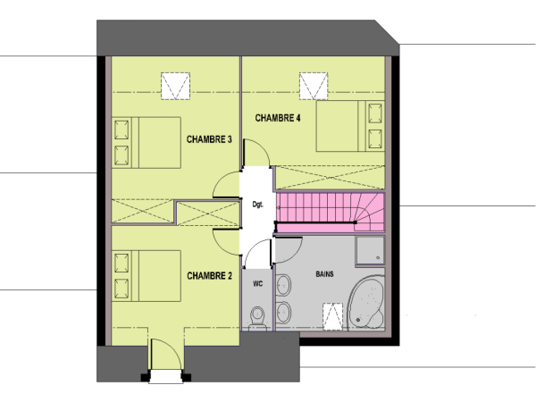 Plan (maison 185)