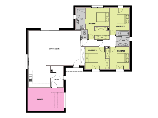 Plan (maison 210)