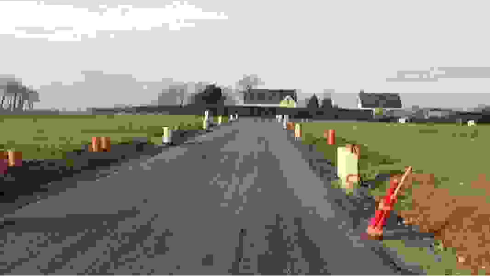 Terrain constructible de 524m2 à Château-Larcher
