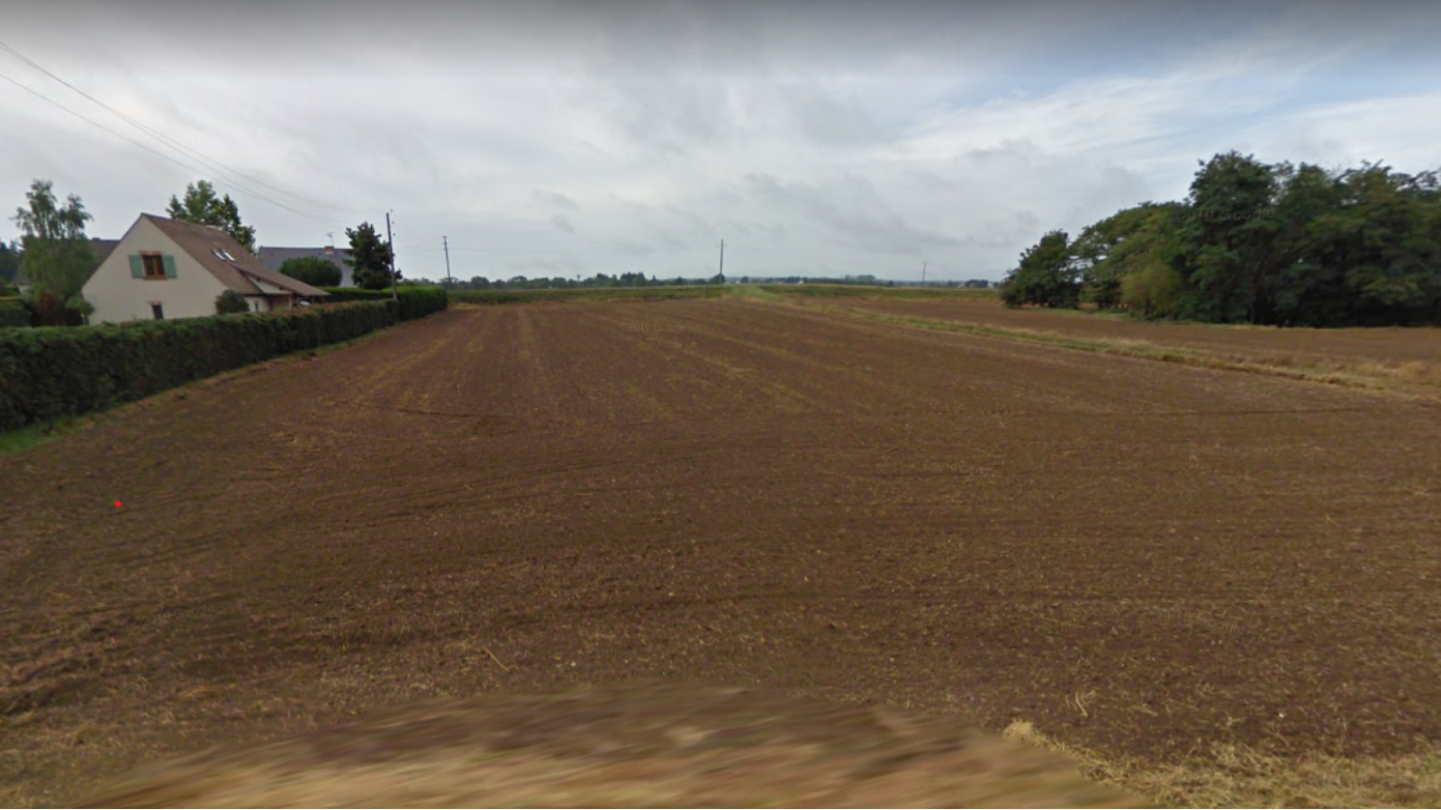 Terrain constructible de 488m2 à Jargeau
