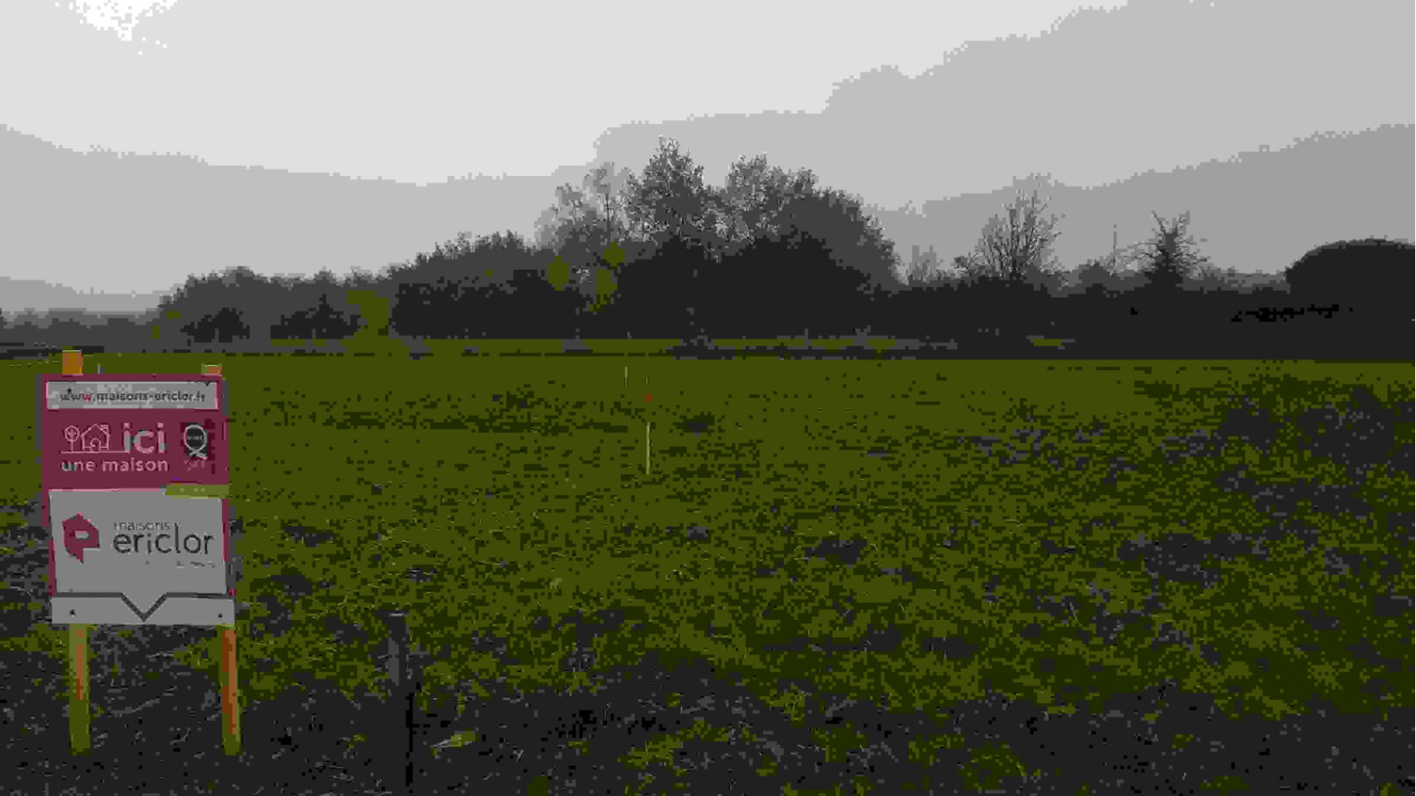 Terrain constructible de 531m2 à Vouneuil-sous-Biard