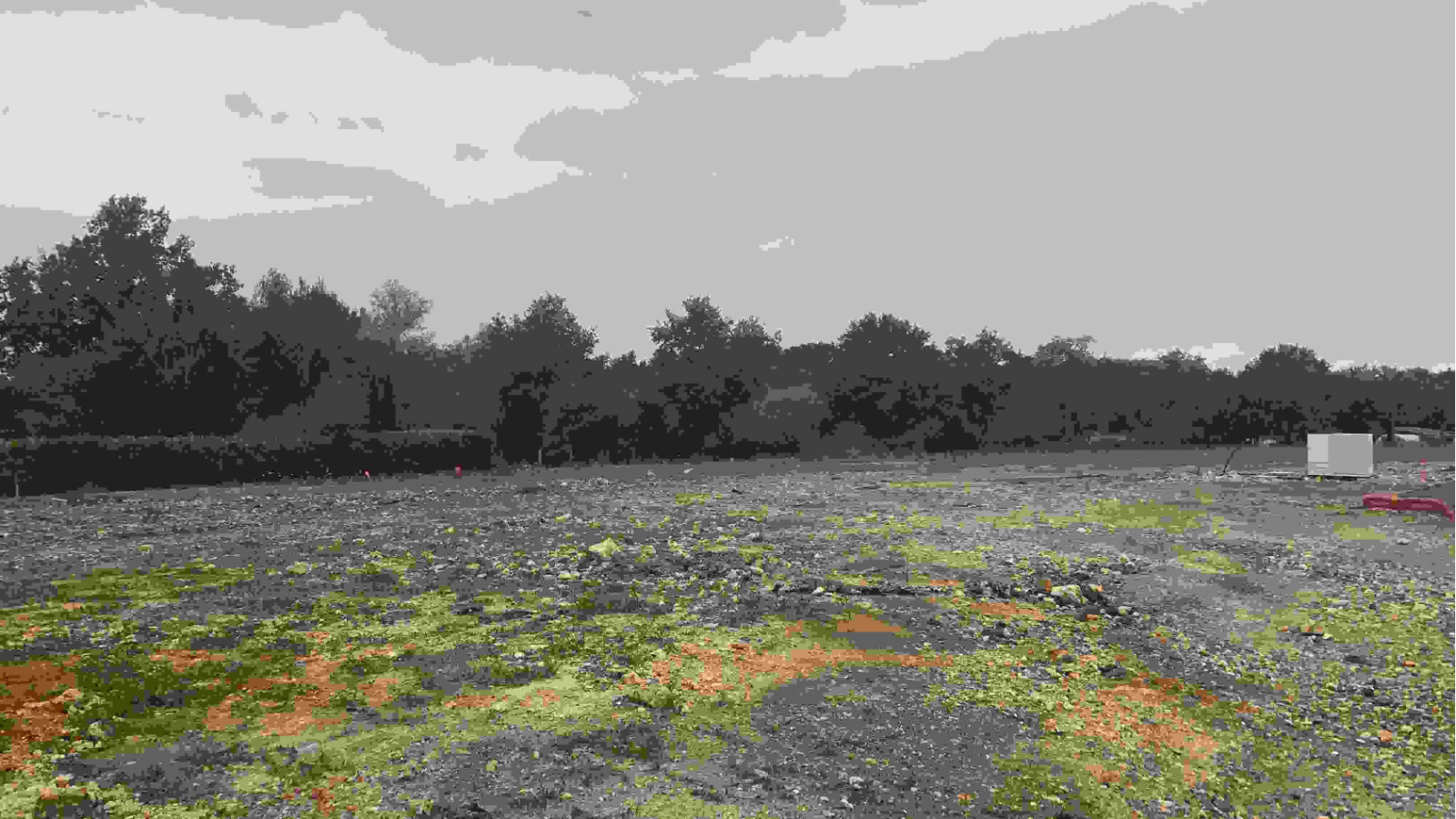 Terrain constructible de 568m2 à Saint-Roch