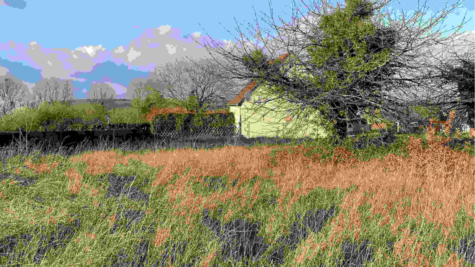 Terrain constructible de 919m2 à Veigné
