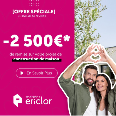 Offrez un cadeau inoubliable pour la Saint Valentin : votre maison avec un jardin !