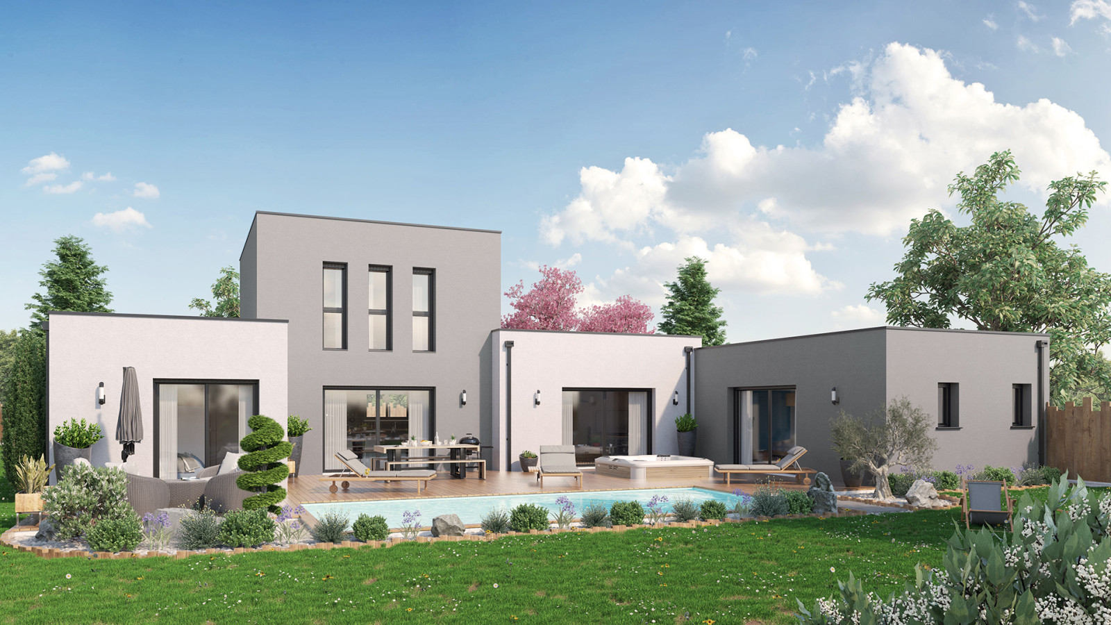 Maison neuve à Artannes-sur-Indre avec 4 chambres sur terrain de 600m2 / image 2