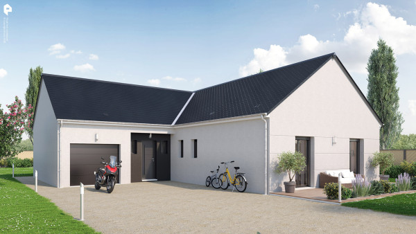 Maison neuve à Allonnes avec 4 chambres sur terrain de 469m2 - image 1