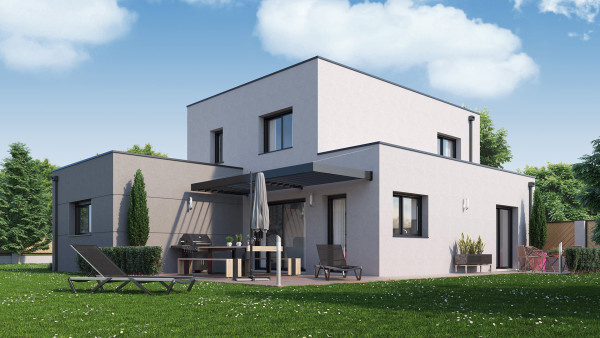 Maison neuve à Allonnes avec 4 chambres sur terrain de 469m2 - image 1