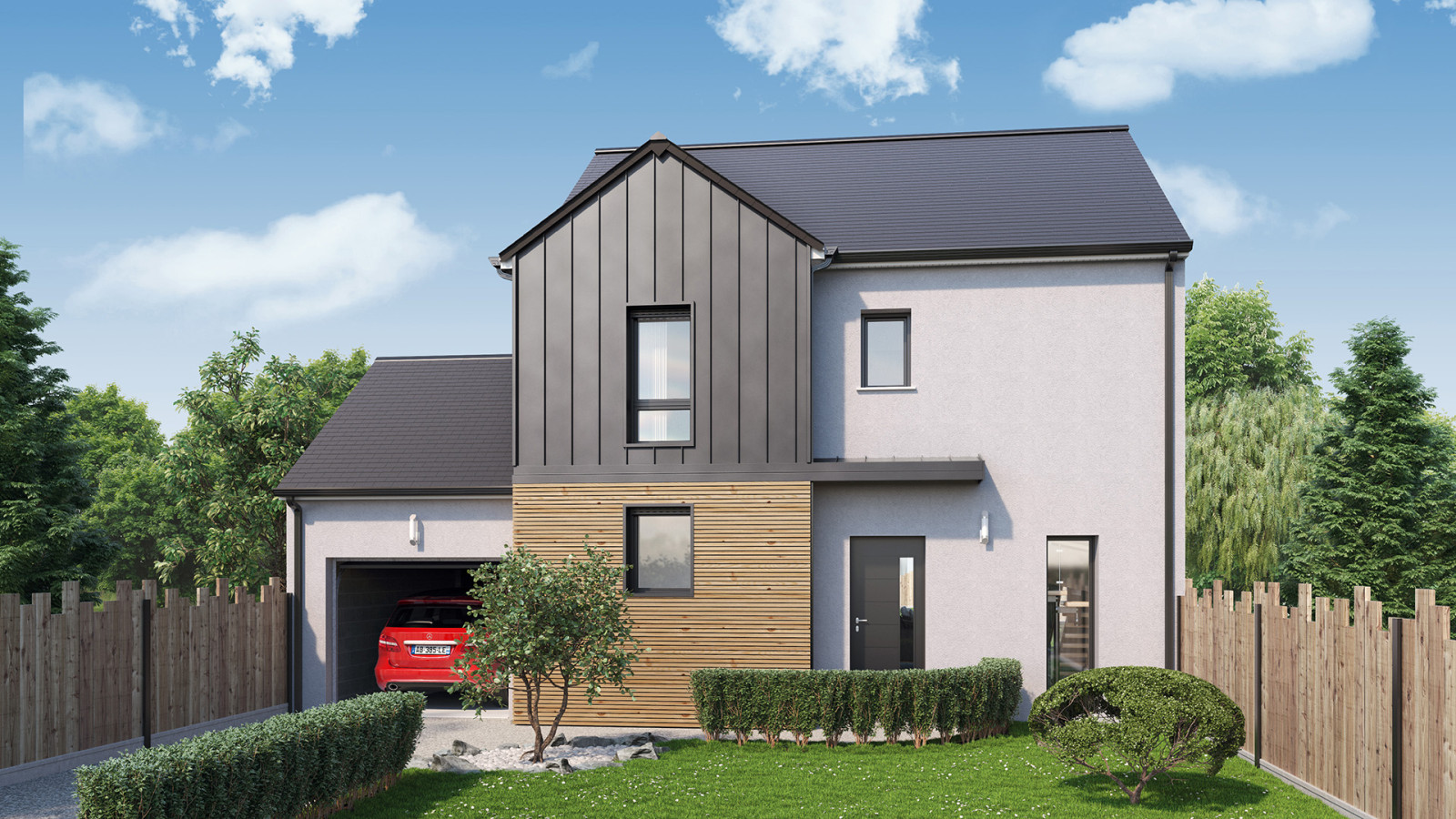 Maison neuve à Allonnes avec 3 chambres sur terrain de 350m2 / image 2