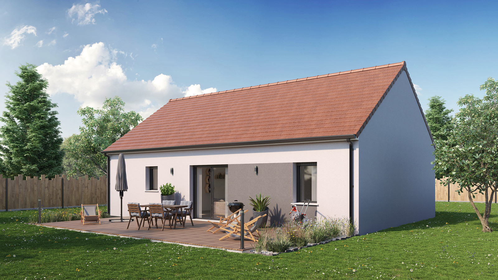 Maison neuve à Saran avec 3 chambres sur terrain de 500m2 / image 2