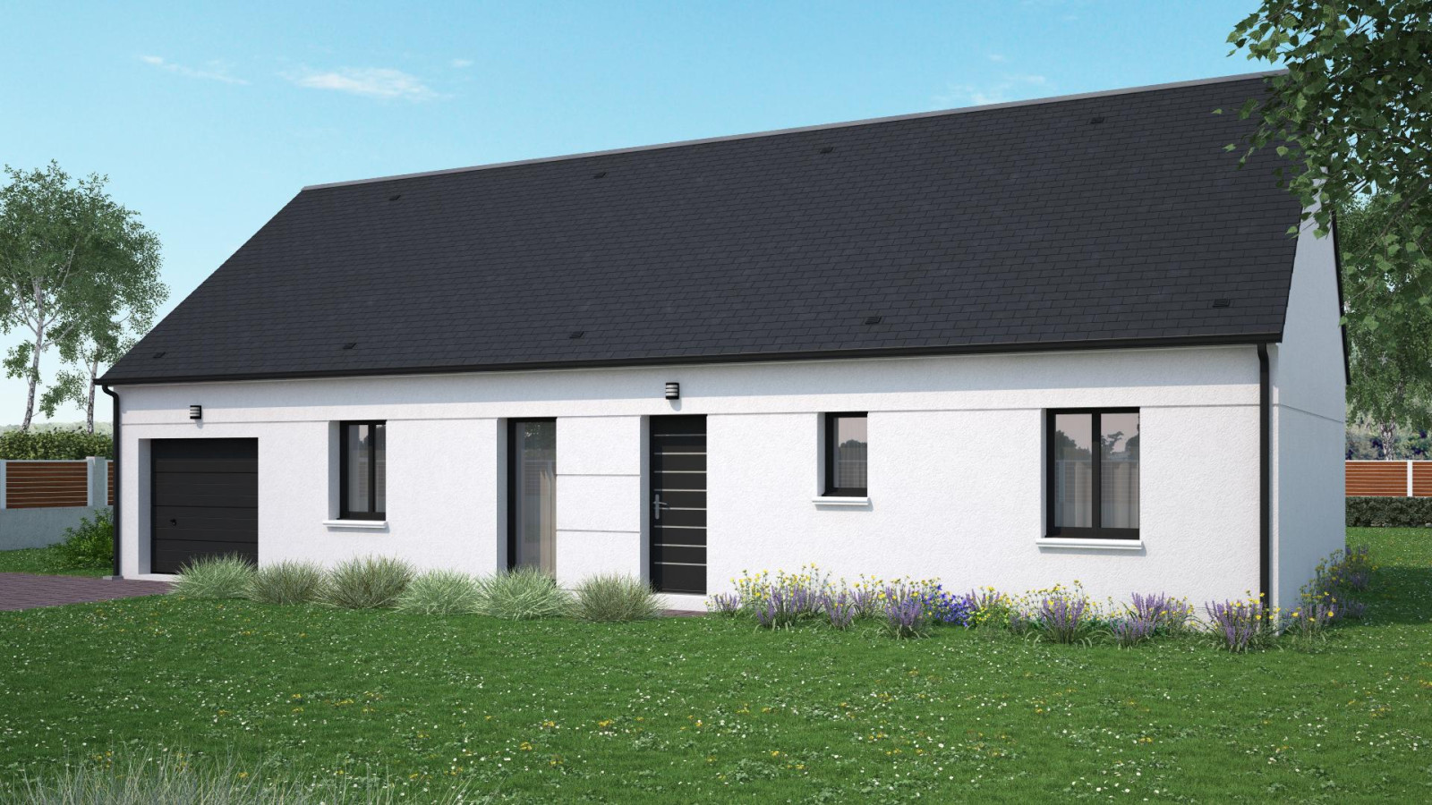 Maison neuve à Artannes-sur-Indre avec 4 chambres sur terrain de 1000m2 / image 2