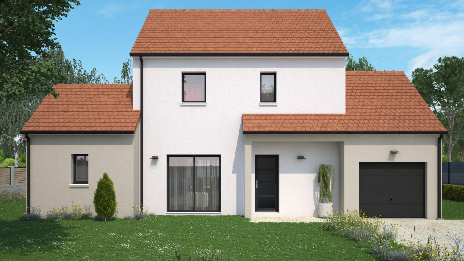 Maison neuve à Gidy avec 4 chambres sur terrain de 550m2 / image 2