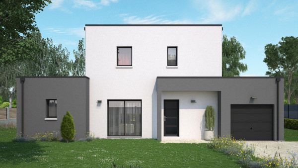 Maison neuve à Ingré avec 4 chambres sur terrain de 366m2 - image 1