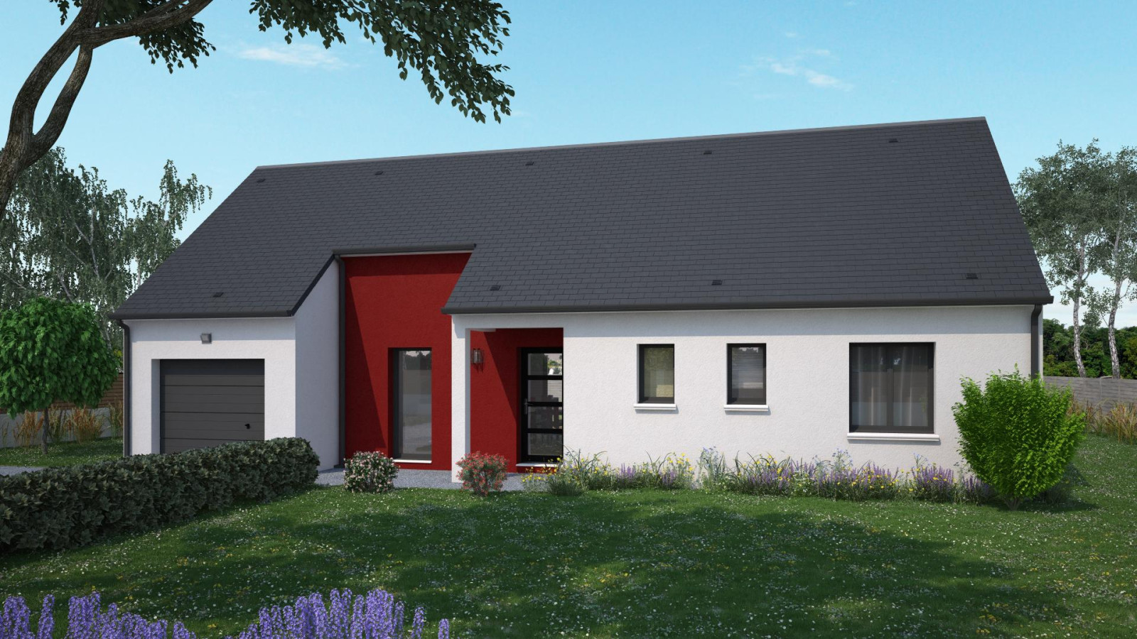 Maison neuve à Athée-sur-Cher avec 3 chambres sur terrain de 504m2 / image 2