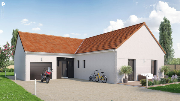 Maison neuve à Semoy avec 4 chambres sur terrain de 360m2 - image 1