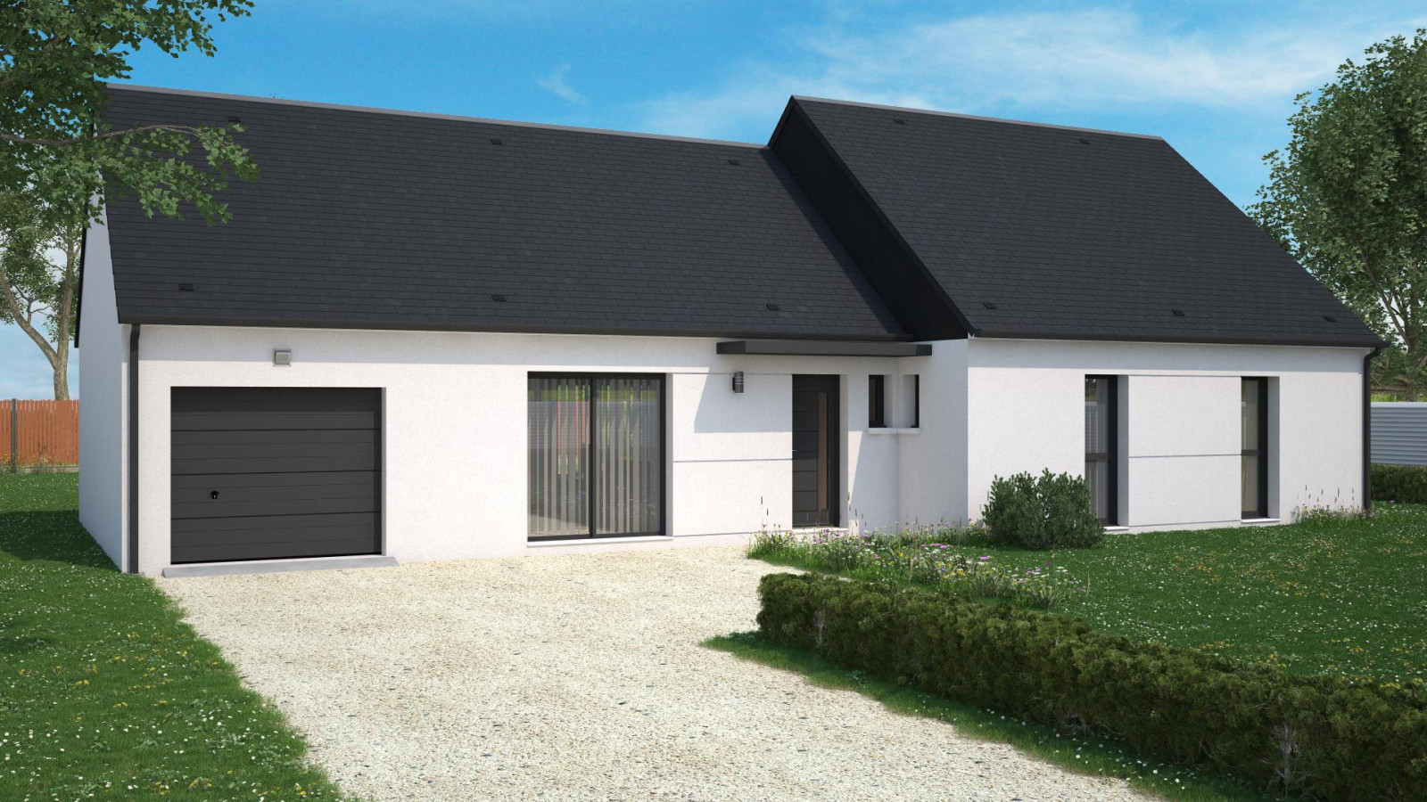 Maison neuve à Corquilleroy avec 4 chambres sur terrain de 908m2 / image 2