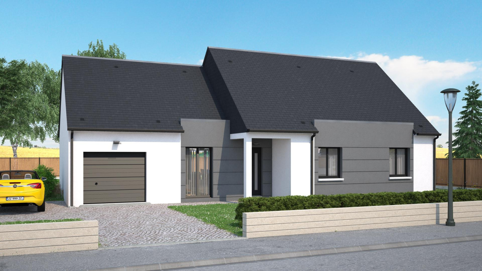 Maison neuve à Allonnes avec 4 chambres sur terrain de 967m2 / image 2