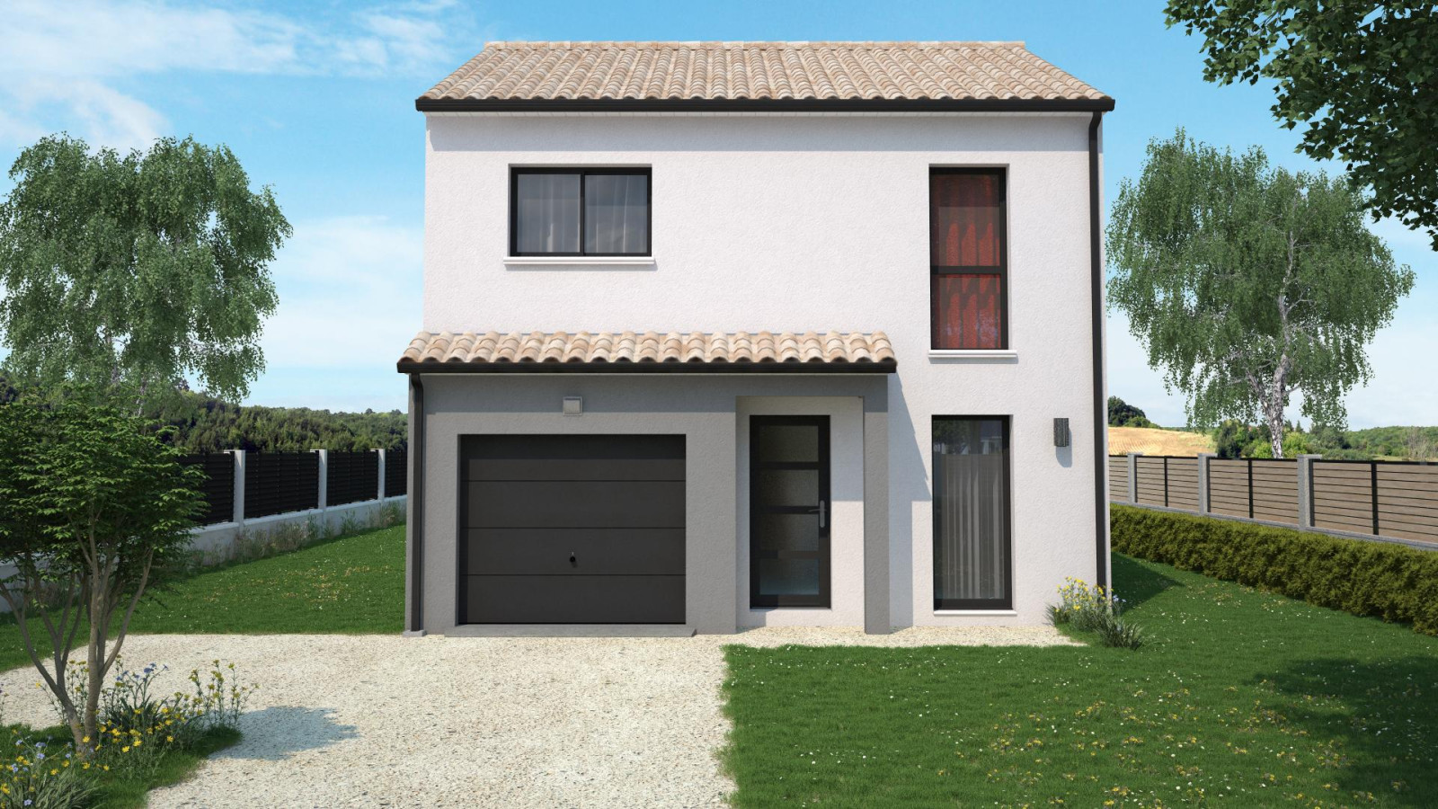 Maison neuve à Poitiers avec 3 chambres sur terrain de 204m2 / image 2
