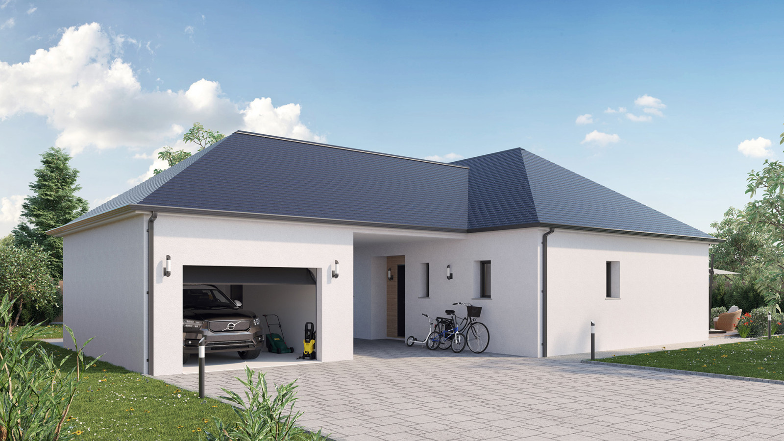 Maison neuve à Amilly avec 4 chambres sur terrain de 624m2 / image 2
