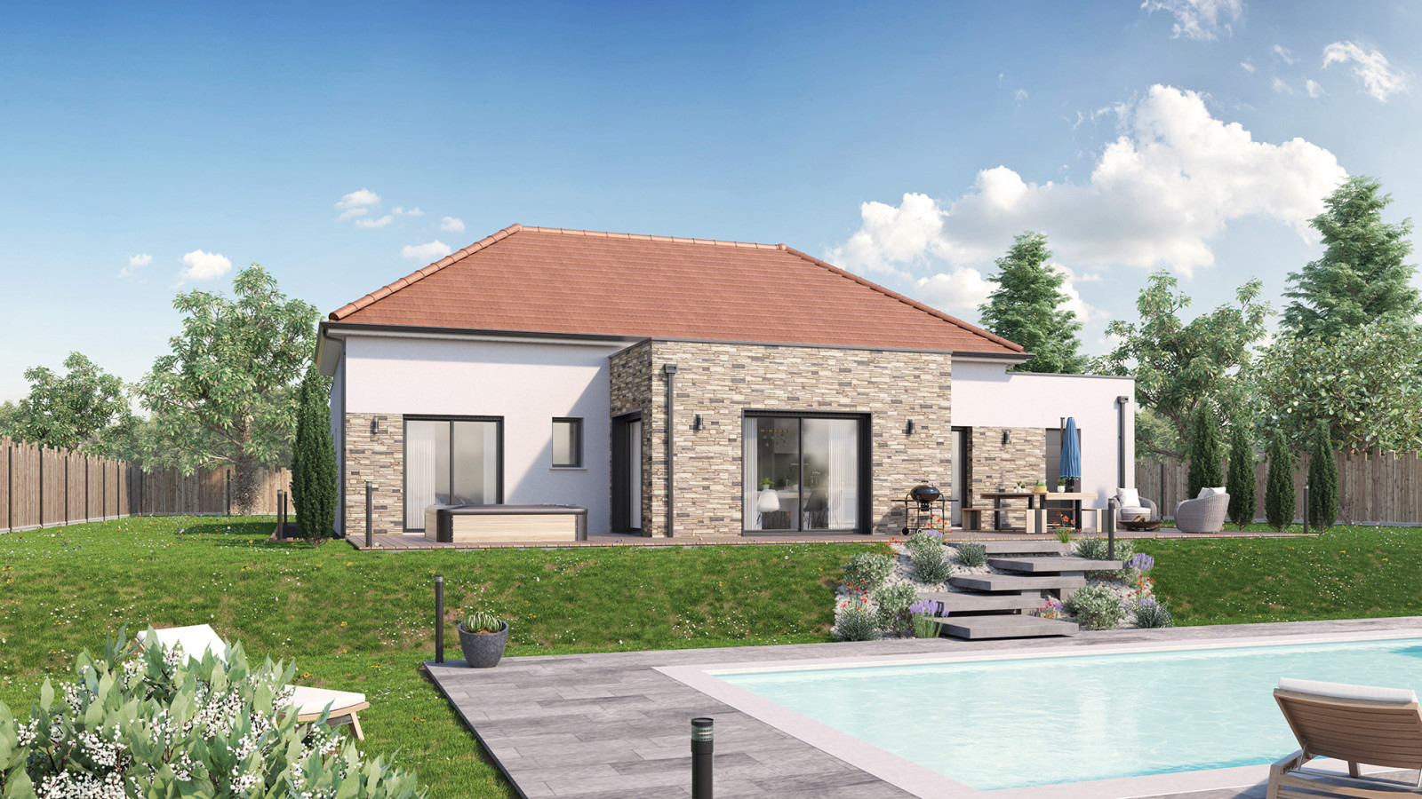 Maison neuve à Fay-aux-Loges avec 3 chambres sur terrain de 490m2 / image 2