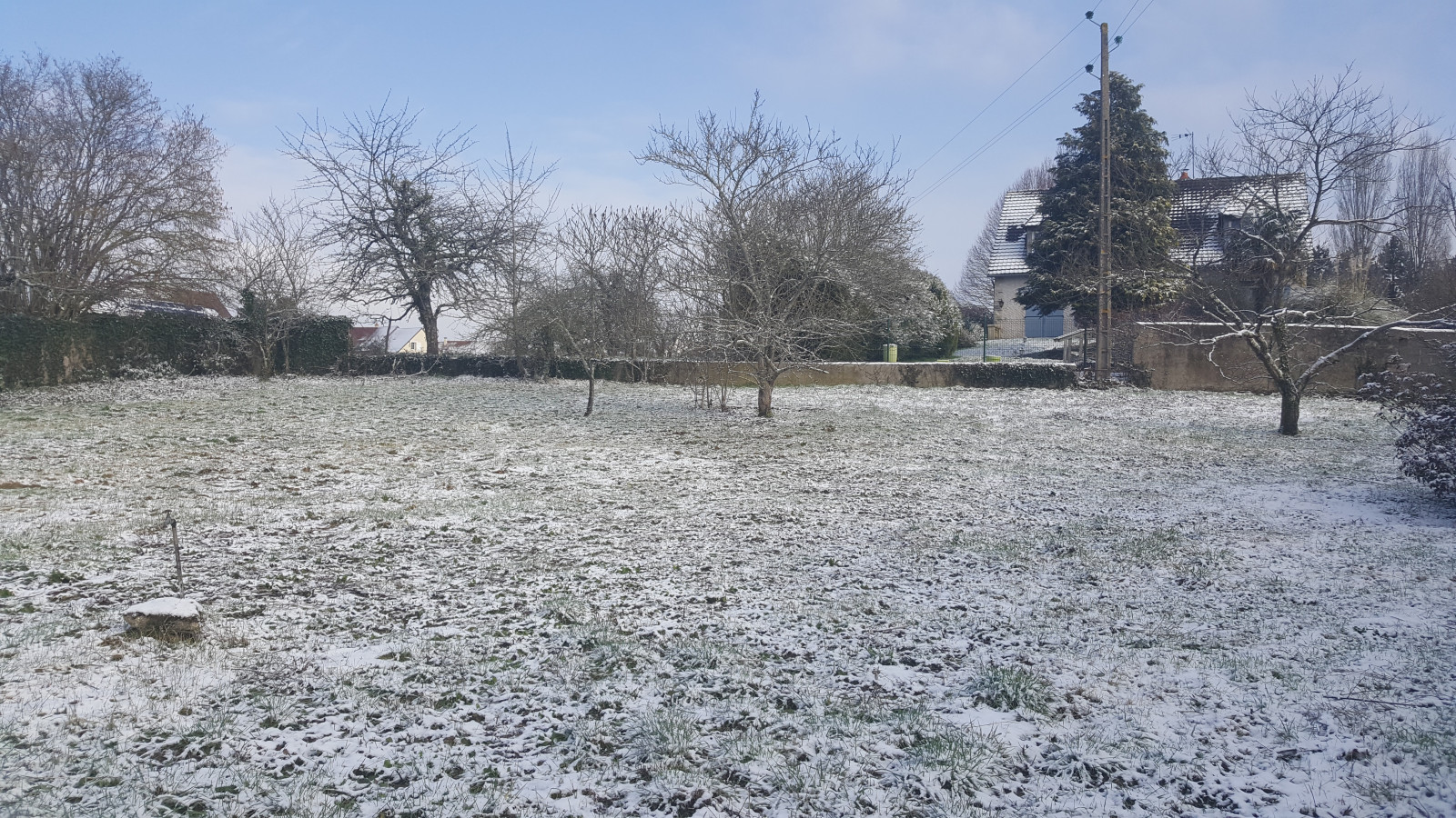 Terrain constructible de 607m2 à Sonzay