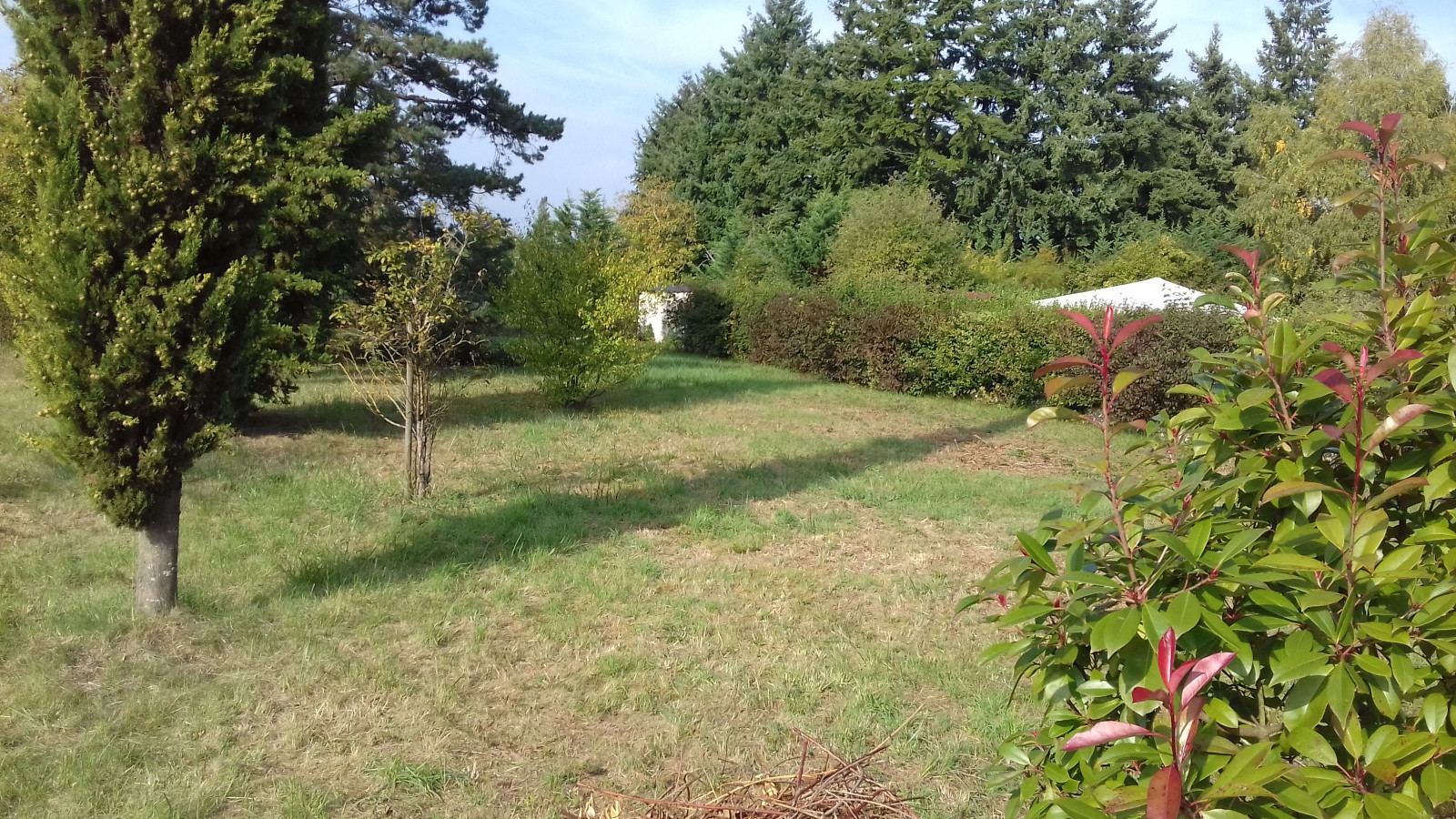 Terrain constructible de 837m2 à Buthiers
